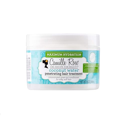 Camille Rose Coconut Water Penetrating Hair Treatment, 8 oz