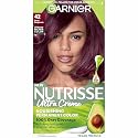 Garnier Nutrisse Haircolor - 42 Black Cherry (Deep Burgundy) 1 Each (Pack of 4)