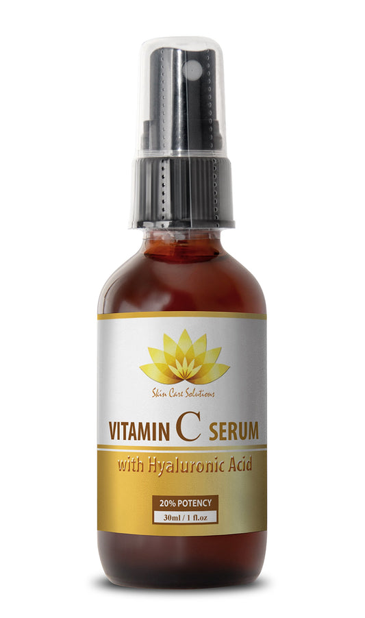 Anti wrinkle serum - VITAMIN C SERUM With Hyaluronic Acid - Face toner - 1 bottle Beauty & Personal Care SKIN CARE SOLUTIONS