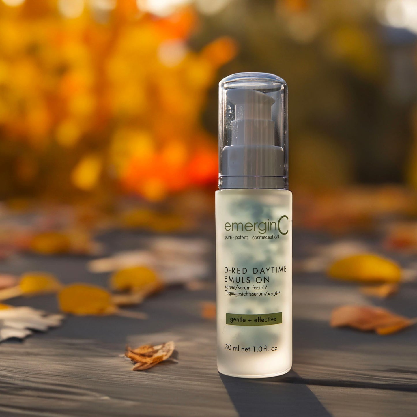 emergin C D-Red Daytime Emulsion - Gentle + Effective Redness Reducing Formula with Aloe Vera, Chamomile + Vitamin E - Soothing, Calming Emulsion