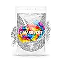 MARBLERS Twinkle Glitter [Silver] 3oz (85g) | Fine | Non-Toxic, Vegan, Cruelty-Free | Face, Body, Eyeshadow, Hair, Festival, Party Makeup | Nail Art