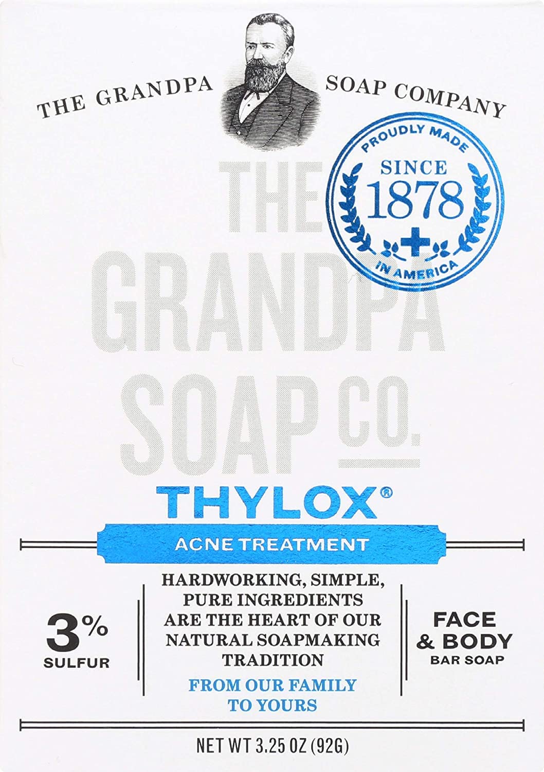 Grandpa's SOAP,THYLOX Acne TRTMNT, 3.25 OZ, 6 Pack Beauty & Personal Care Grandpa's