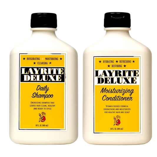 Layrite Deluxe Shampoo + Conditioner Bundle