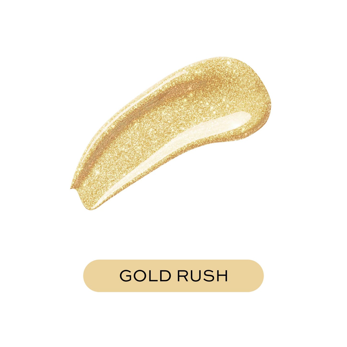 L.A. COLORS Holographic Iridescent Lipgloss, Gold Rush CLG422