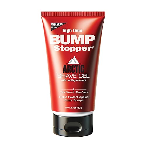 High Time Bump Stopper Shave Gel Arctic Haze 5.3 Ounce (156ml) (2 Pack)