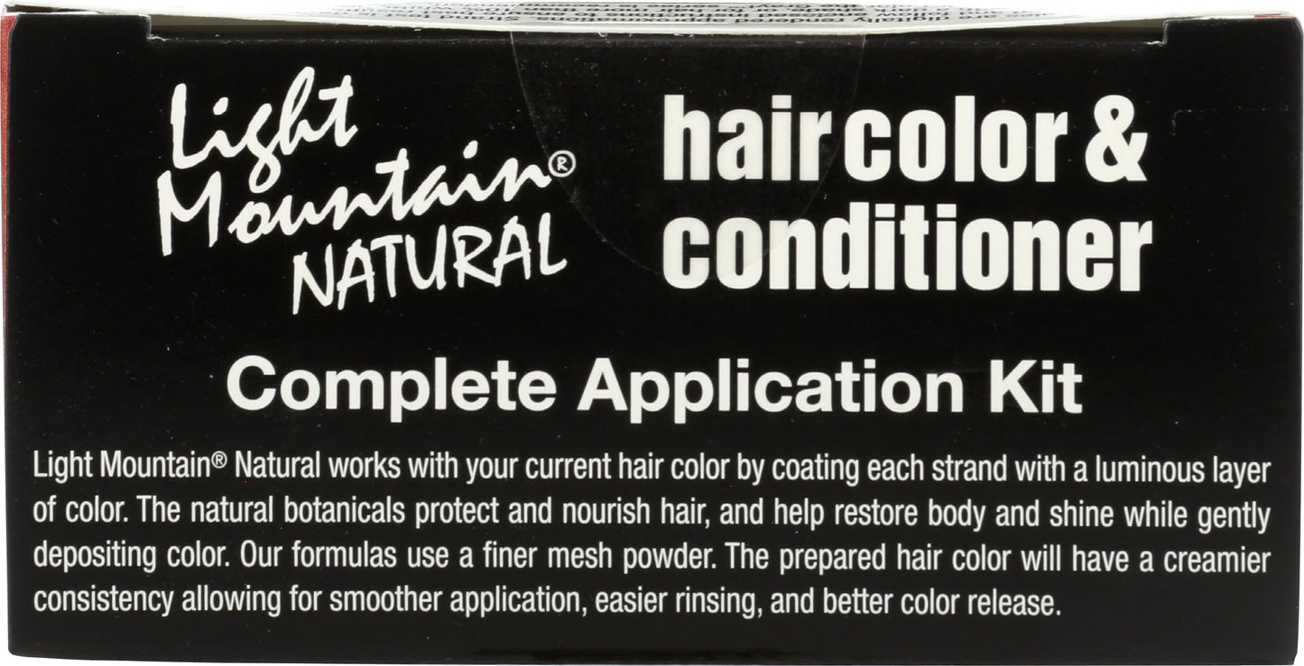 LIGHT MOUNTAIN Organic Strawberry Henna Hair Color, 4 OZ