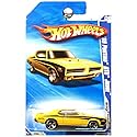 Hot Wheels 2010 Muscle Mania 1969 Pontiac GTO Judge in Yellow