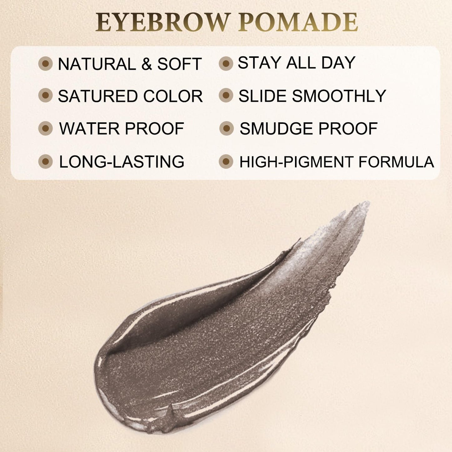 LAVONE Eyebrow Stamp Pencil Kit for Eyebrows Makeup, with Waterproof Eyebrow Pencil, Eyeliner, Eyebrow Pomade, and Dual-ended Eyebrow Brush - Light Beauty and Personal Care LAVONE