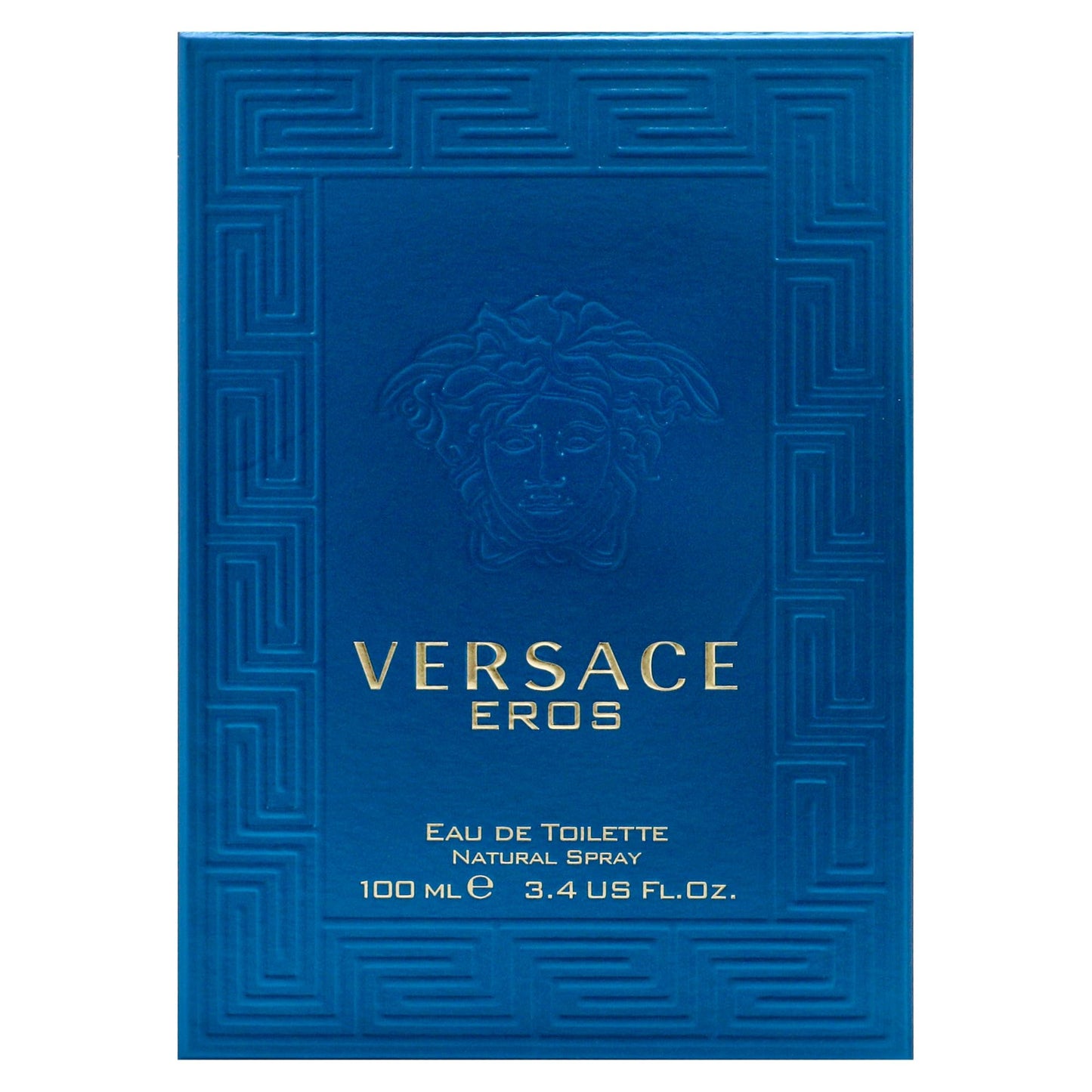 Versace Eros Eau de Toilette Spray for Men, 3.4 Fl Oz