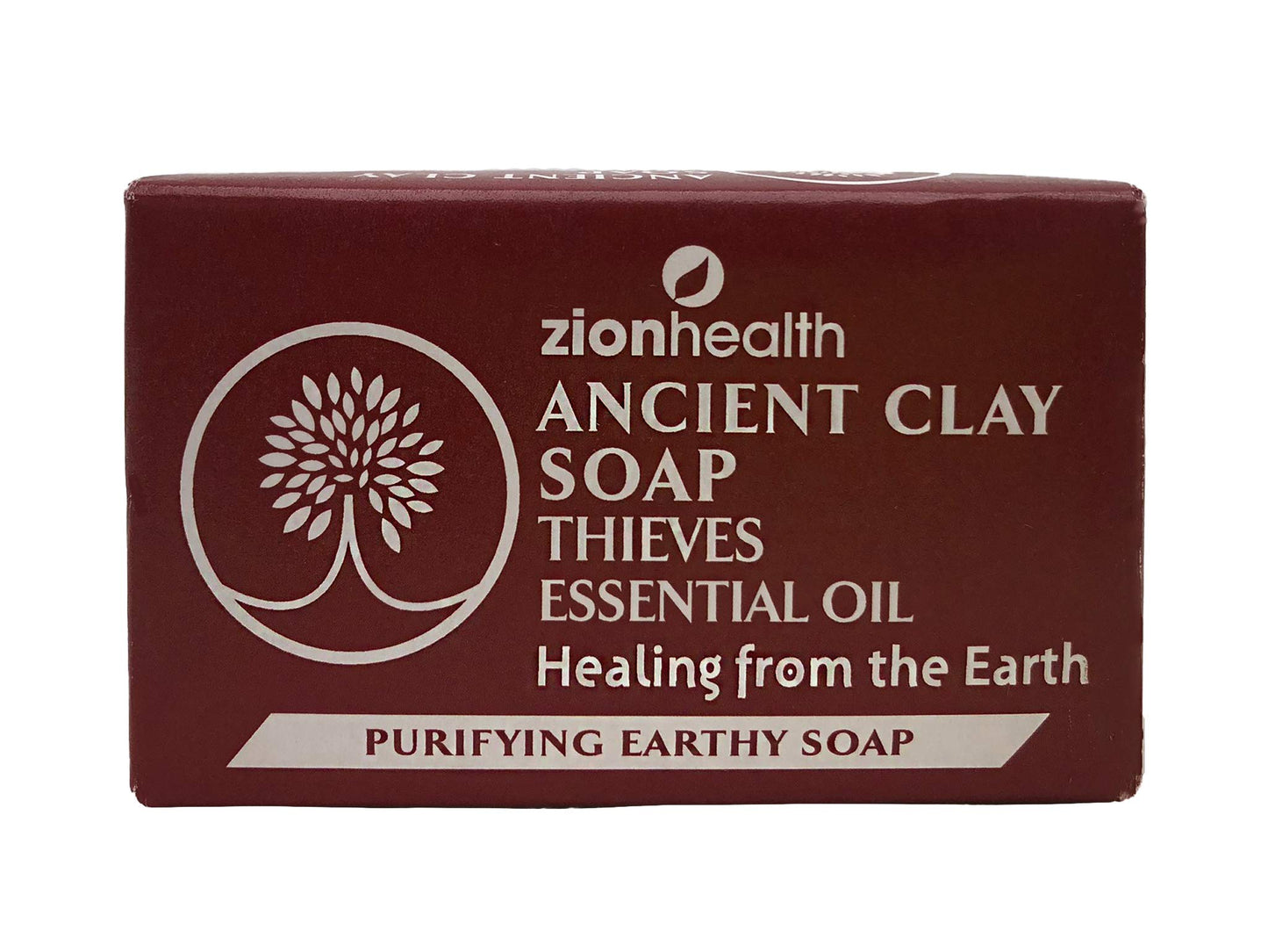 Zion Health Ancient Clay Natural Soap Grave Robber Oil 6 oz Bar Soap Beauty & Personal Care Zion Health