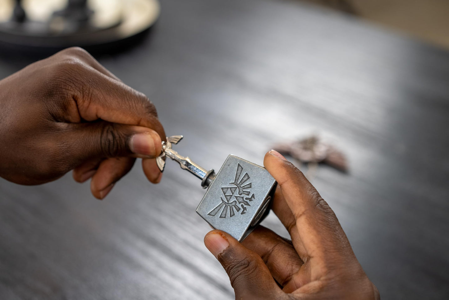 BePuzzled, Legend of Zelda Master Sword Hanayama Brain Teaser, Mensa Rated Level 6, for Ages 12 and Up