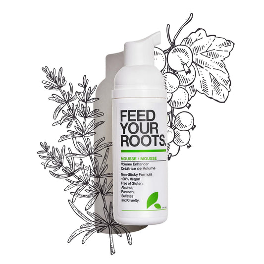 Yarok - Feed Your Roots Mousse - Volumize, Texturize & Transform - Volume Enhancer - Transform Curls - Non-Sticky & Non-Crunchy Formula - 100% Vegan