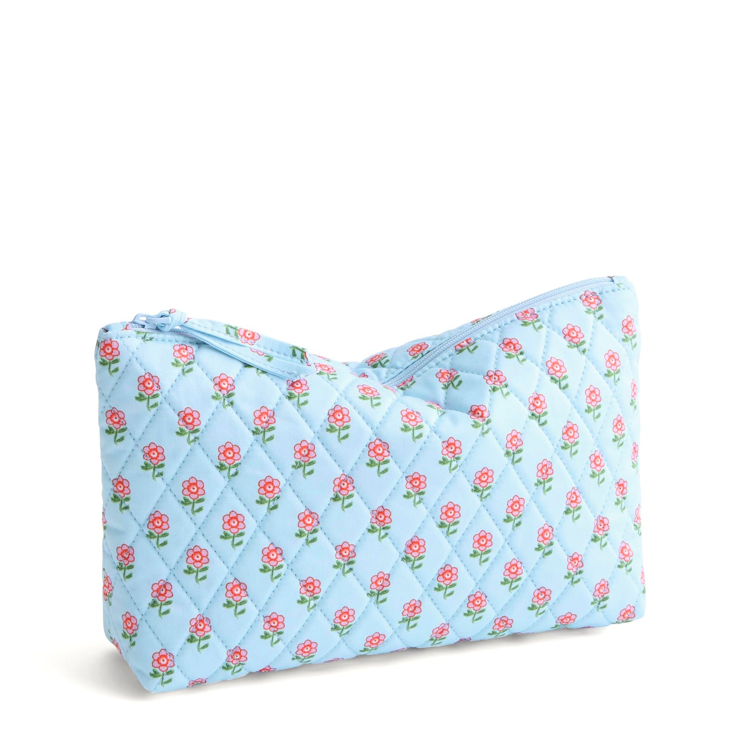 Vera Bradley Premium Cotton Medium Pouch, Daffodil Ditsy