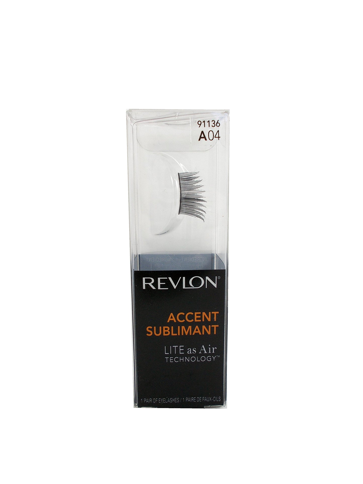 Revlon Accent Eyelashes, 91136/A04, 1 pr