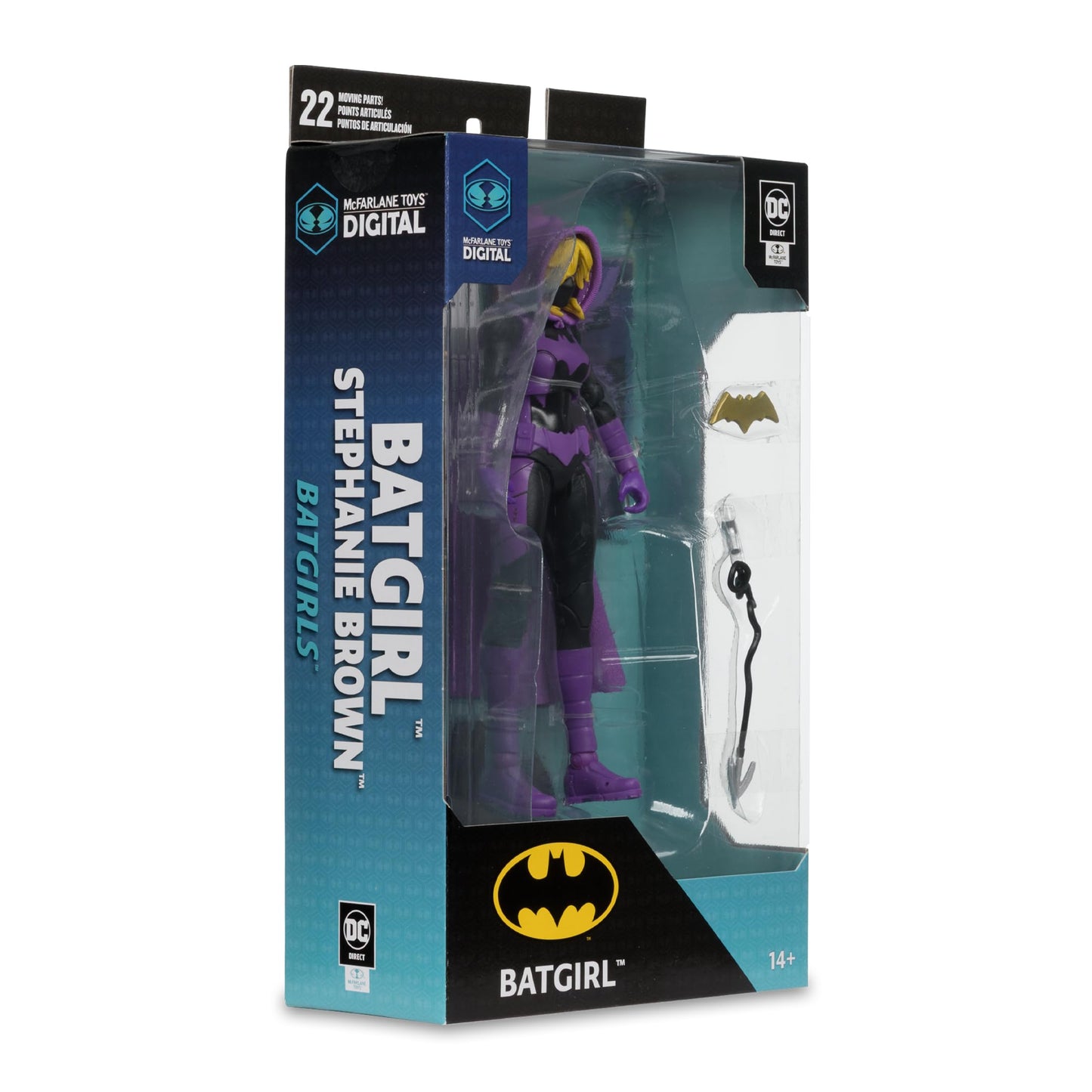 McFarlane Toys- DC Direct Batgirl (Stephanie Brown) 7in Action Figure with Digital Collectible