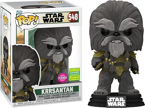Funko Pop! Star Wars Krrsantan Flocked Summer Shared Convention Exclusive Vinyl Figure FUN65256