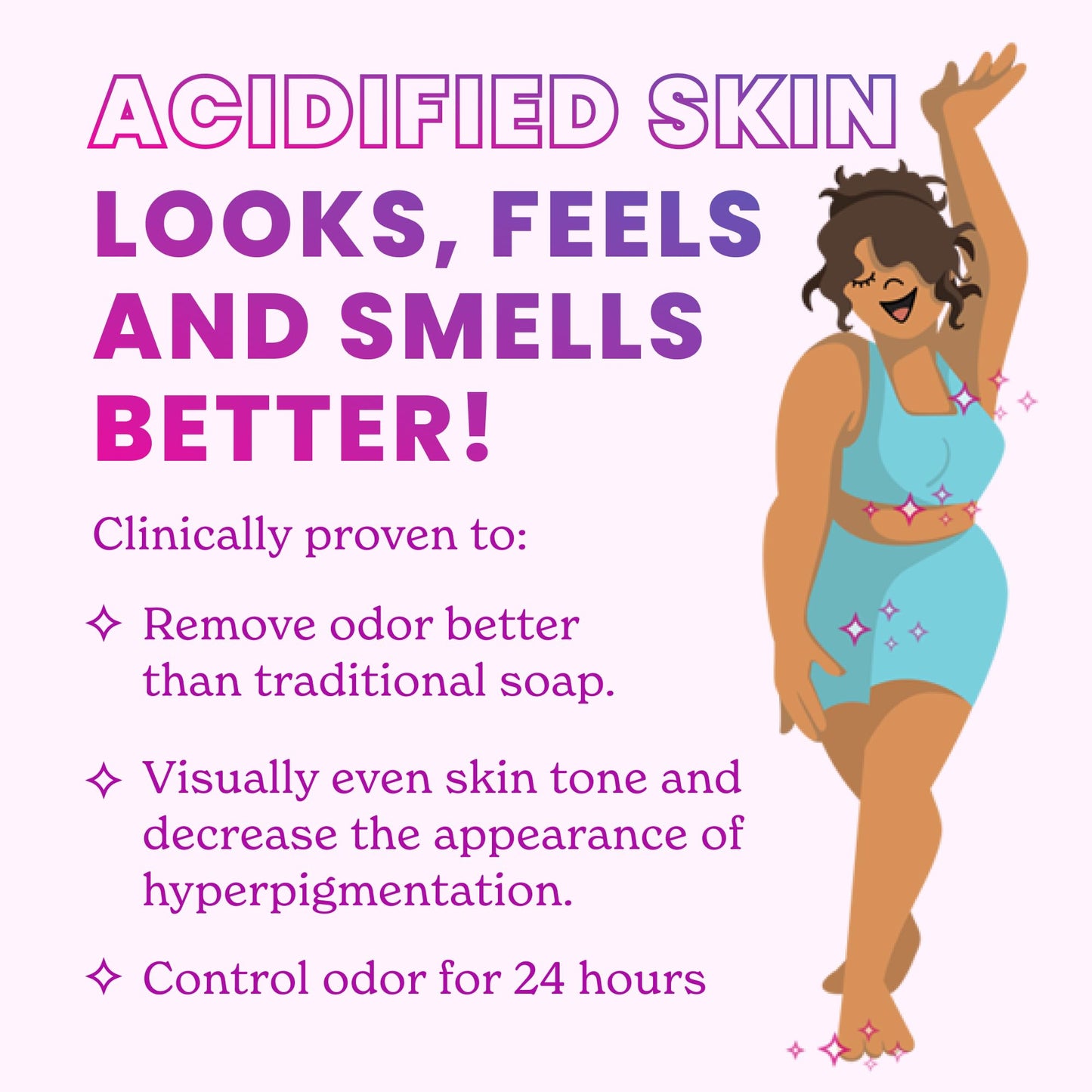 Lume Acidified Body Wash - 24 Hour Odor Control - Removes Odor Better than Soap - Moisturizing Formula - Formulated Without SLS or Parabens - OB/GYN