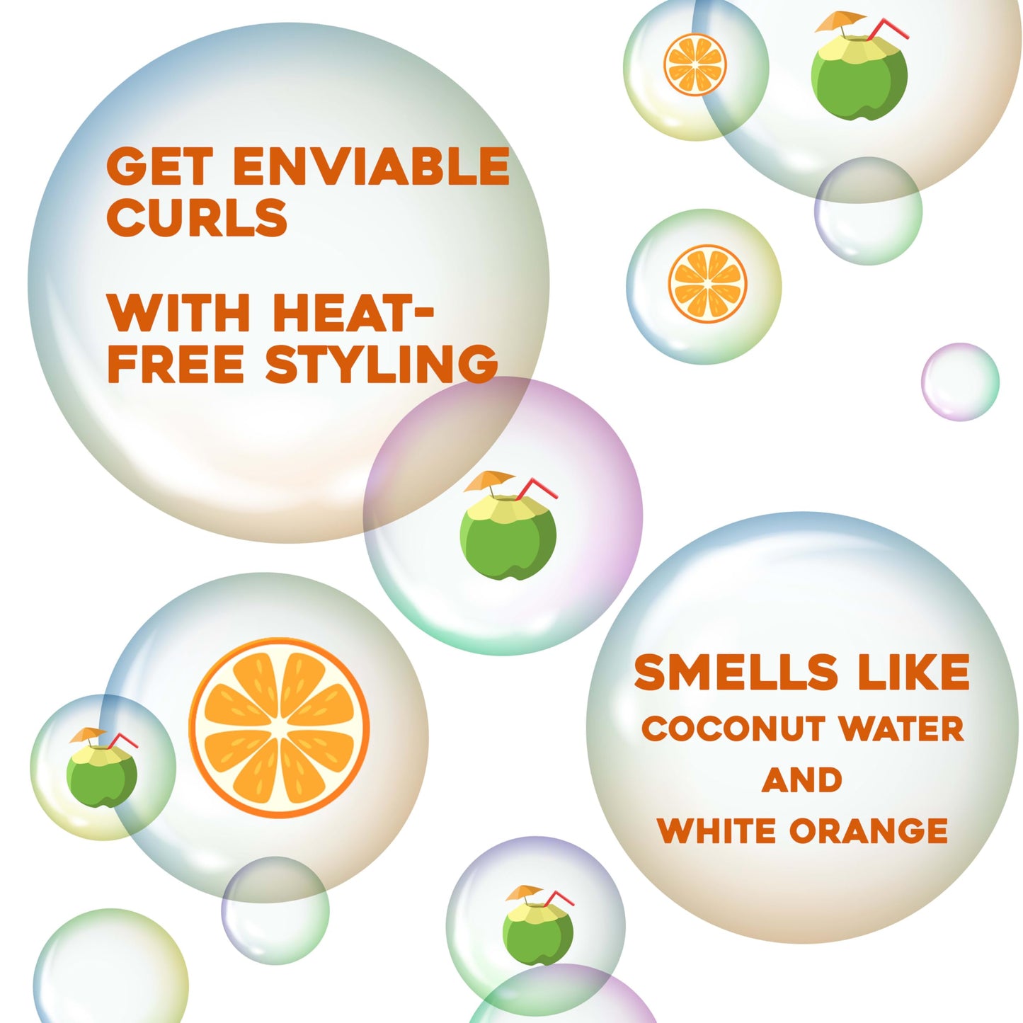 OGX Coconut Curls Air Dry Cream 6 Ounce Pump (Pack of 3)