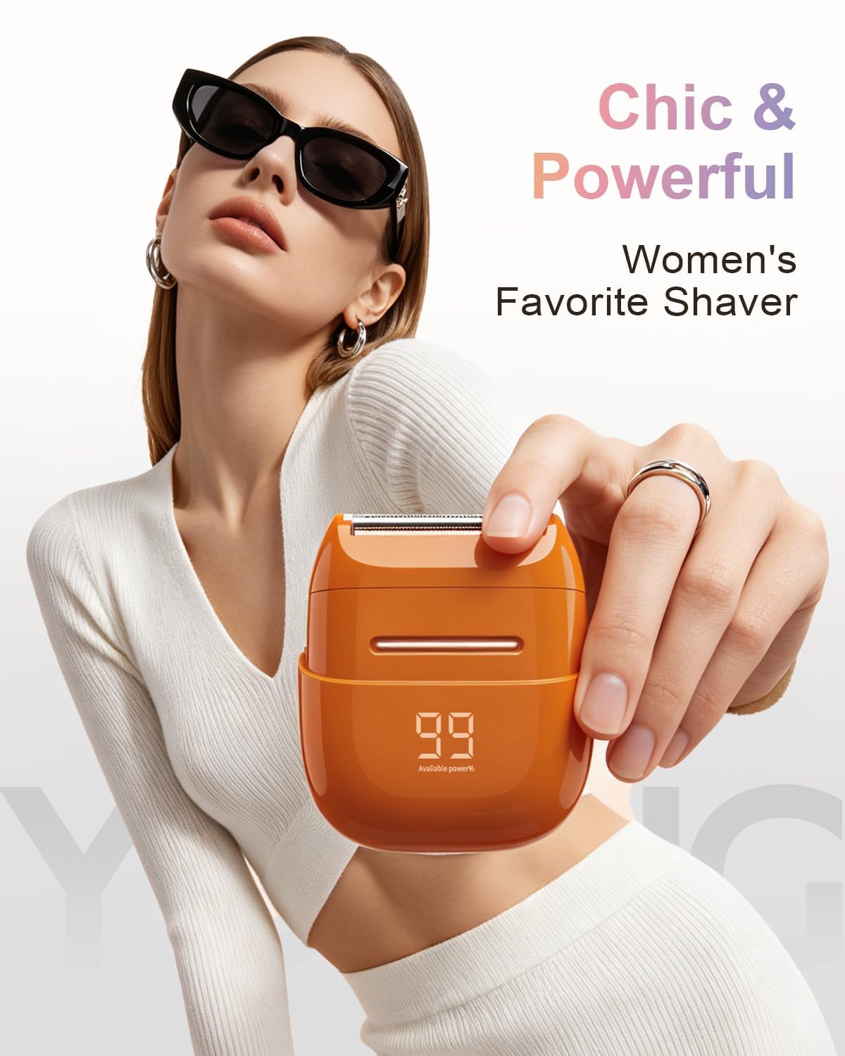 UNIMIKO Electric Shaver for Women Waterproof Mini Electric Razors for Women - Cordless Foil Shaver for Hair Removal, Legs, Face, Body Beauty and Personal Care unimiko