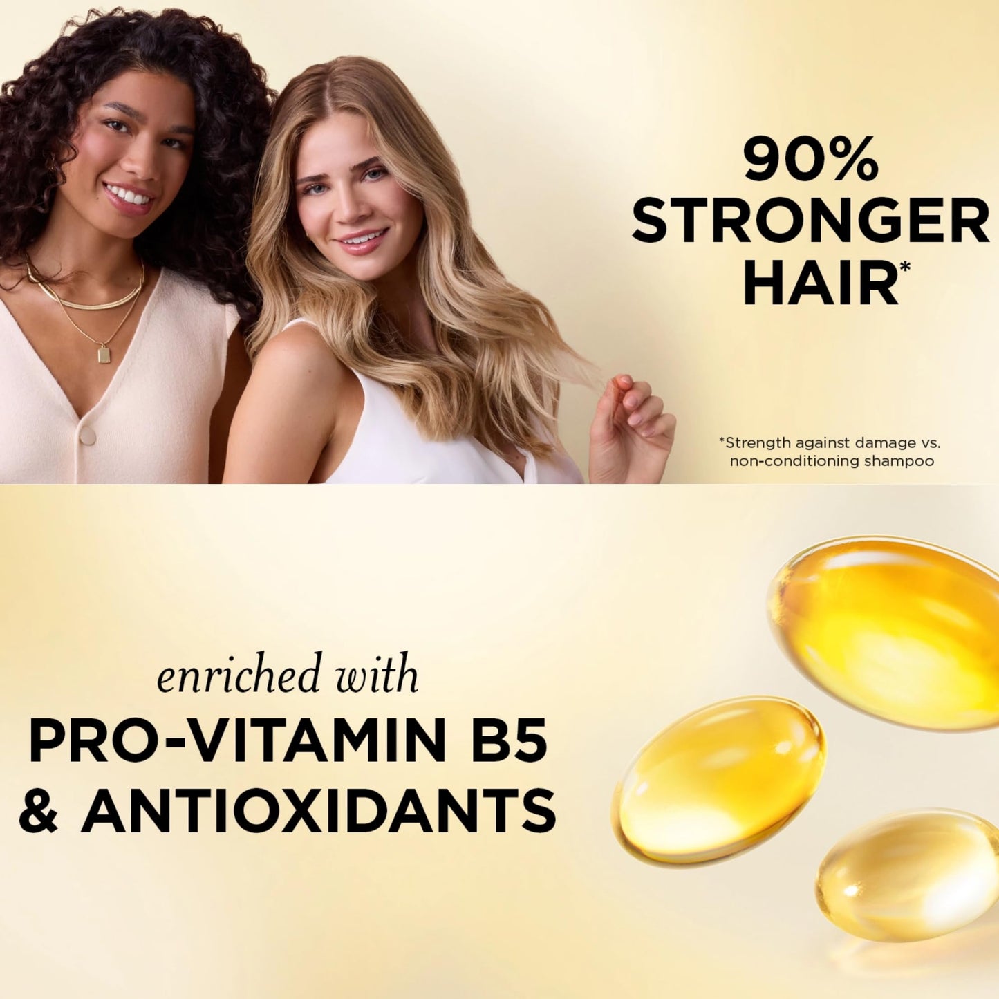 ZENVOIRA Wellness Bundle includes Pantene Advanced Care Conditioner, 5 in 1 Moisture, Smooth, Lightweight, Strength, Color Vibrancy, 38.2 Ounce - Pack