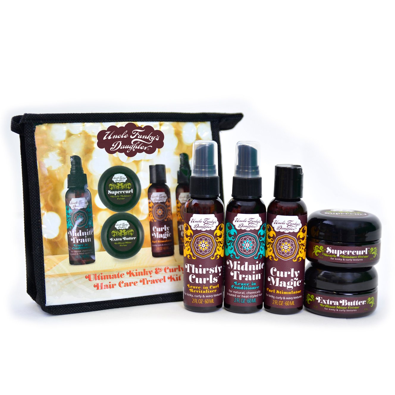 Uncle Funky's Daughter Ultimate Travel Kit 5 piece