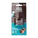 Red by Kiss Quick Cover Hair Concealer, Temporary Root Touch-Up, Precision Gray Coverage, Lightweight & Waterproof, Biotin Infused (Dark Brown)