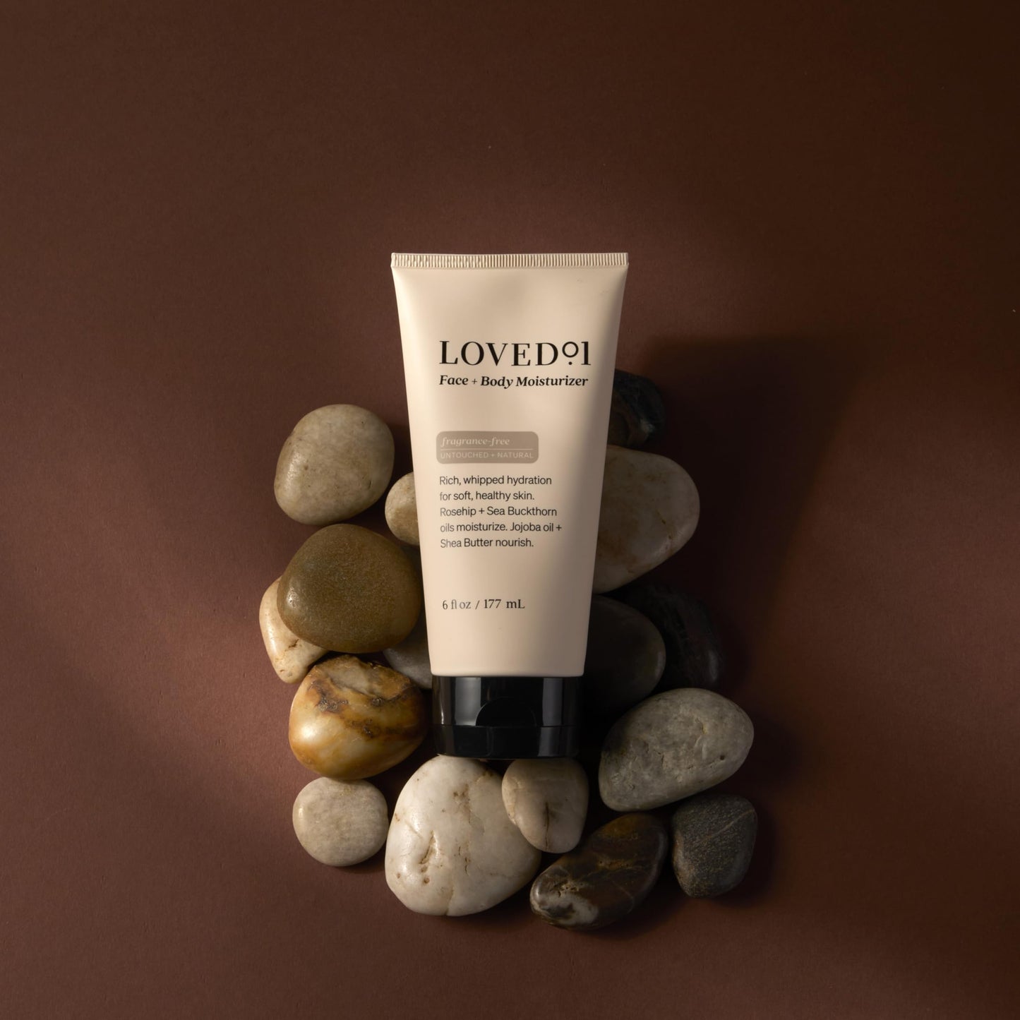 Loved01 Daily Face & Body Moisturizer, John Legend Skincare, Fragrance-Free & Non-Greasy Shea Butter Cream, Deep Hydrating Formula for Dry & Sensitive