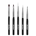 Mia Secret Professional Nail System 5 pcs Nail Art Brush Set (NB-5P)