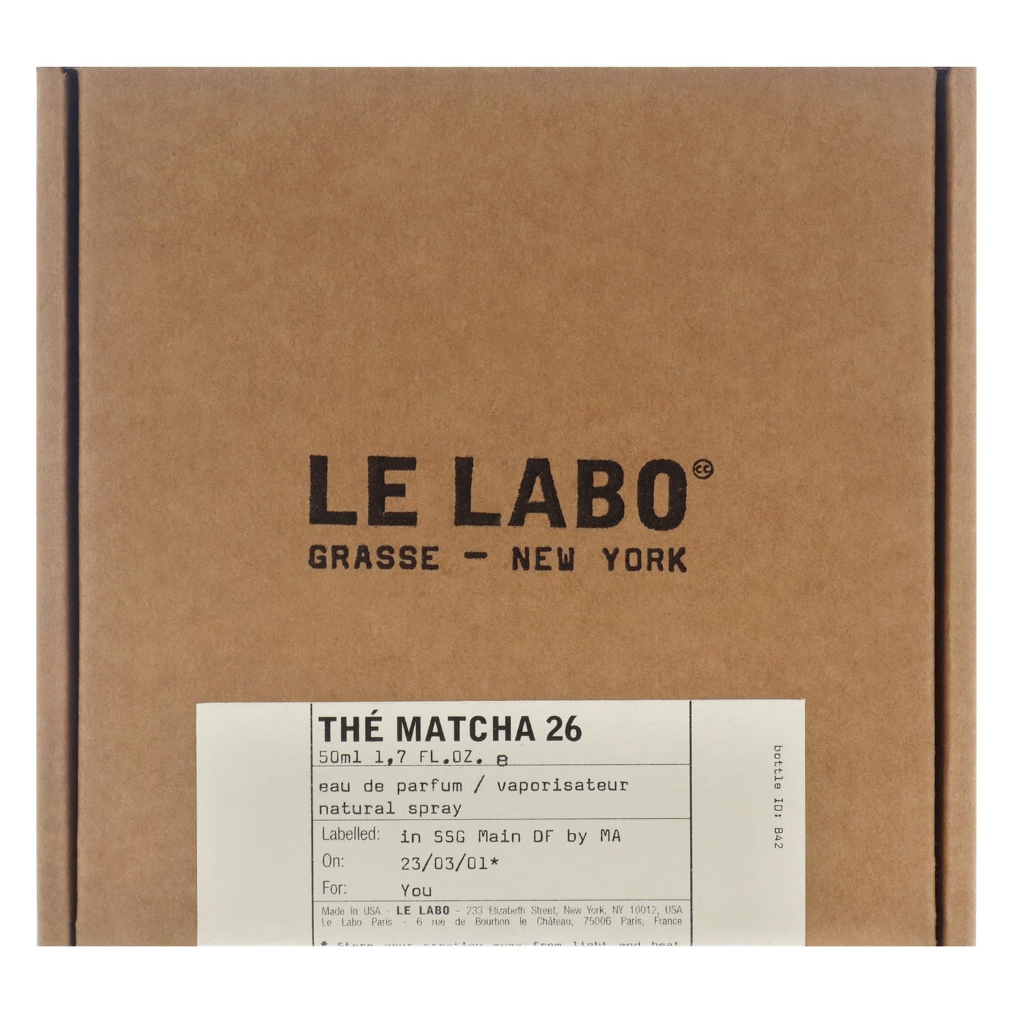 The Matcha 26 by Le Labo for Unisex - 1.7 oz EDP Spray