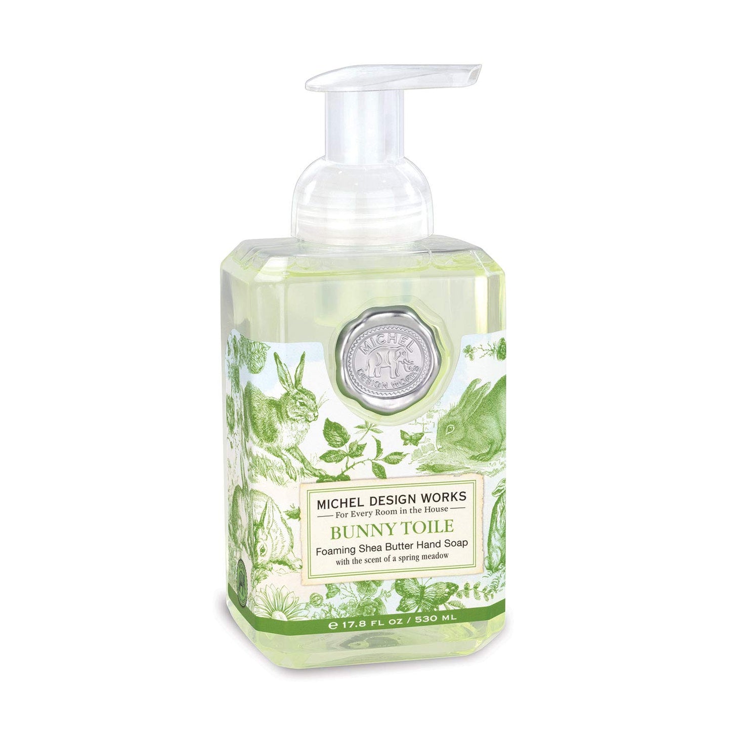 Michel Design Works Foaming Hand Soap, Bunny Toile Beauty & Personal Care Michel Design Works