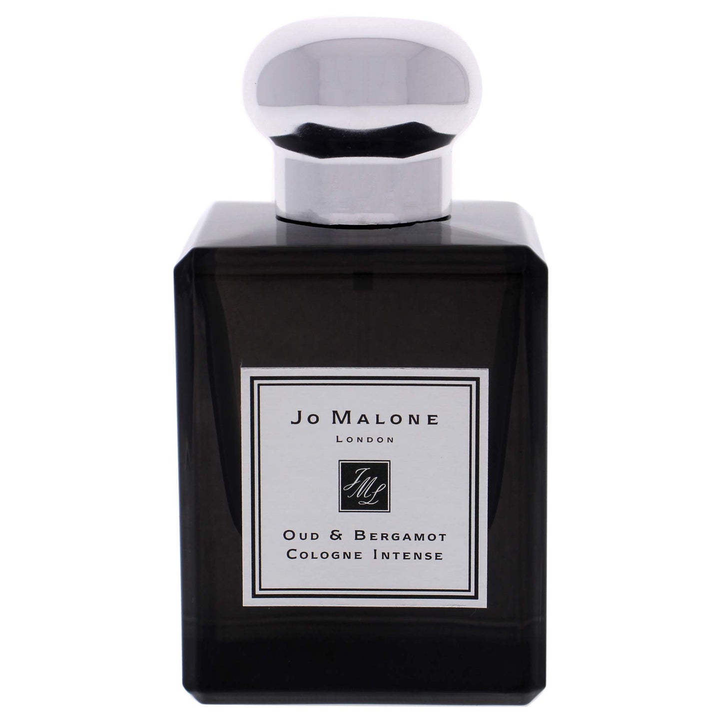 Jo Malone Oud & Bergamot Cologne Intense for Women Eau De Cologne Spray 1.7 Ounces, Black