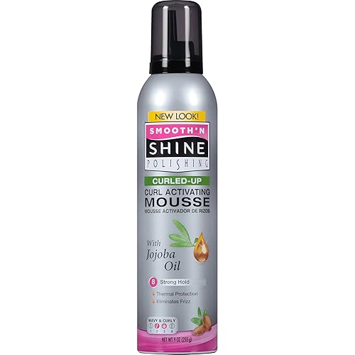Smooth 'N Shine Ultra Style Bodifying Mousse, Extra Hold, 9 OZ