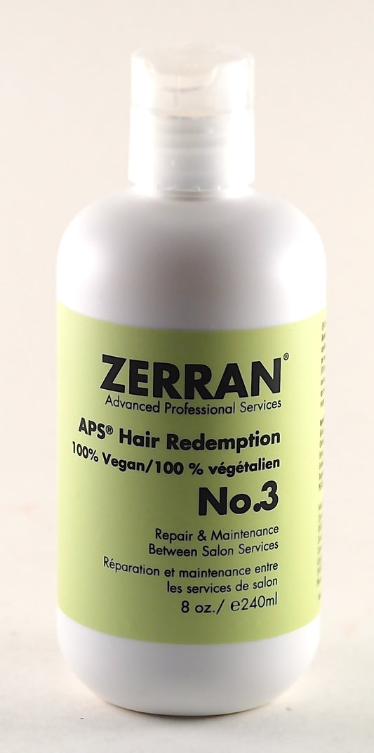Zerran APS No.3 Hair Redemption - 8 Oz. Size