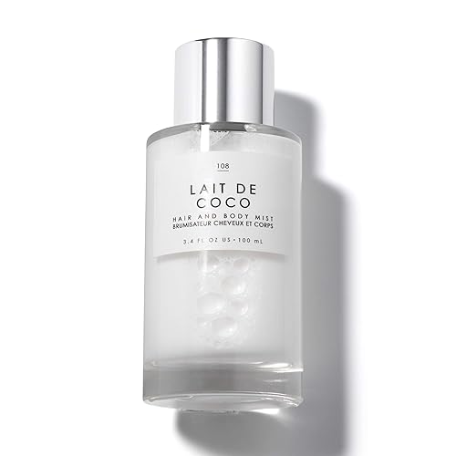 Le Monde Gourmand Lait de Coco Hair & Body Mist - 3.4oz (100ml) - Bergamot, Vanilla, Coconut Fragrance Notes