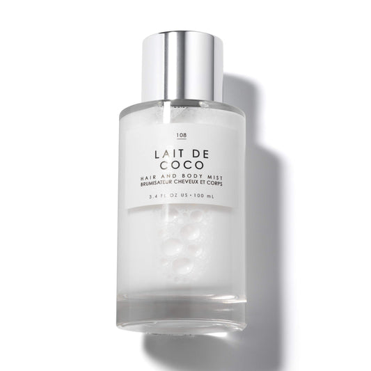 Le Monde Gourmand Lait de Coco Hair & Body Mist - 3.4oz (100ml) - Bergamot, Vanilla, Coconut Fragrance Notes