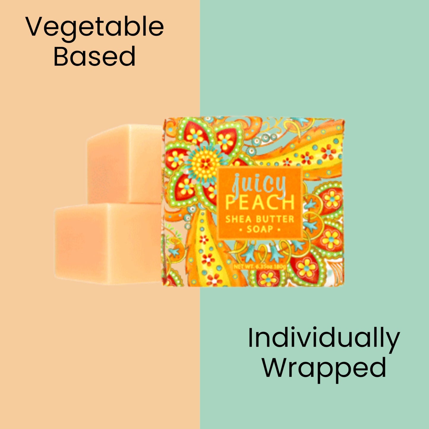 Greenwich Bay Mini Botanical Soap Bars - 12 Pack 1.9 oz Each - Individually Wrapped Guest Soaps for Airbnb, Spa, Travel, Bath - Travel Size Bar Soap