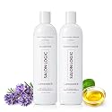 SalonLogic Everyday Clean & Pure Shampoo and Conditioner Set, Lavender - Salon Quality, Keratin treatment, Naturally Scented, Hydrating, Moisturizing