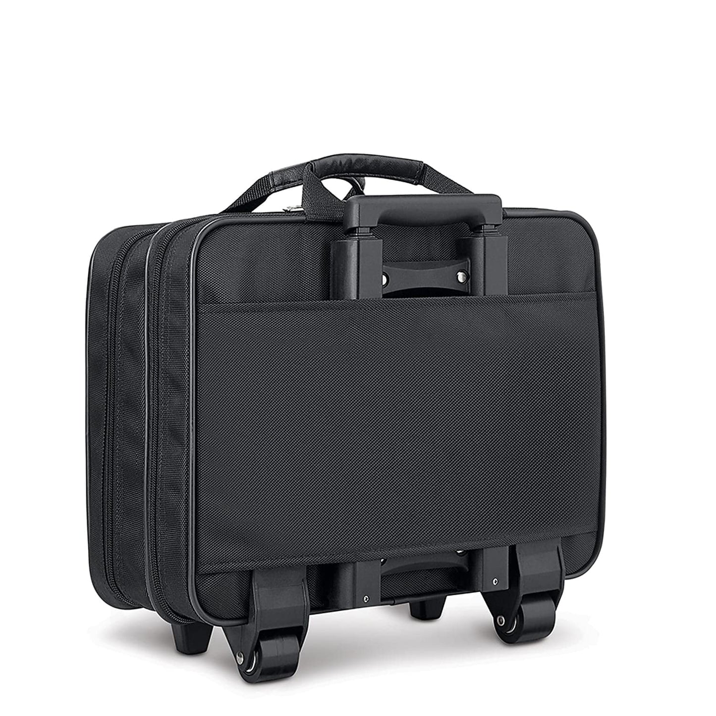 Solo New York Rolling Case with Wheels - Roller Laptop Bag, Wheeled Briefcase for Women & Men, Carry On Size for Travel, Fits 15.6" Computer