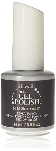 IBD Just Gel Soak Off Dark Gray Nail Polish, R U Sur-Real Beauty & Personal Care IBD