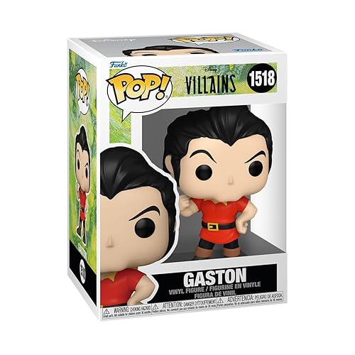 Funko POP Disney: Villains - Gaston - Disney Villains - Collectable Vinyl Figure - Gift Idea - Official Merchandise - for Kids & Adults - Movies Fans…