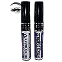 Mascara for Eyelashes Intense Darkness (Oscuro Intenso) with Kajal & Vitamin E - 13g - Premium Quality (2 PACK) - Waterproof,