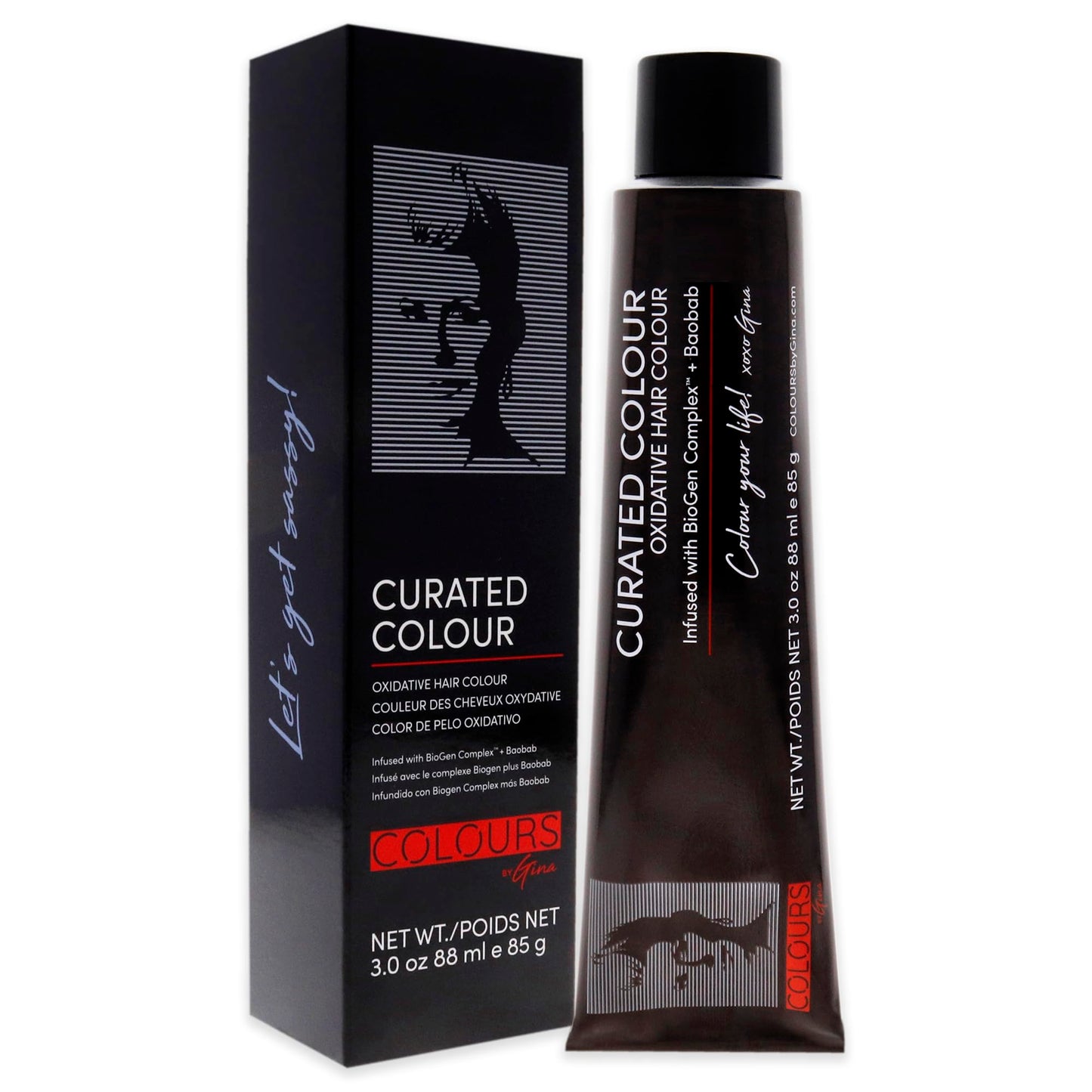 Colours By Gina Curated Colour - 4.11-4BB Cool Brown by Colours By Gina for Unisex - 3 oz Hair Color