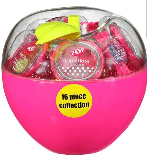 POP Sweet Smile Beauty Apple Case 15 Lip Glosses & Case 4.8 g