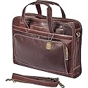 Claire Chase Legendary Professional Briefcase, Dark Brown, One Size