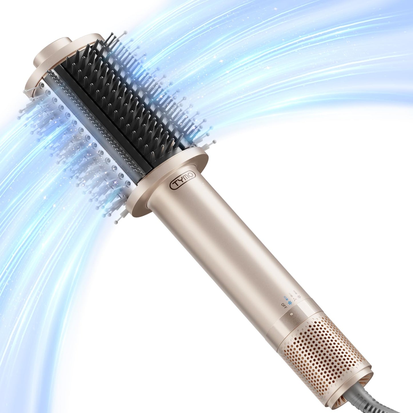 TYMO 4.0 Hair Blow Dryer Brush - Lightweight 3X Faster Drying 5-in-1 Ionic Blowout Hair Dryer Brush Adds Shine, Volume & Fullness for Smooth Beauty and Personal Care TYMO Default Title
