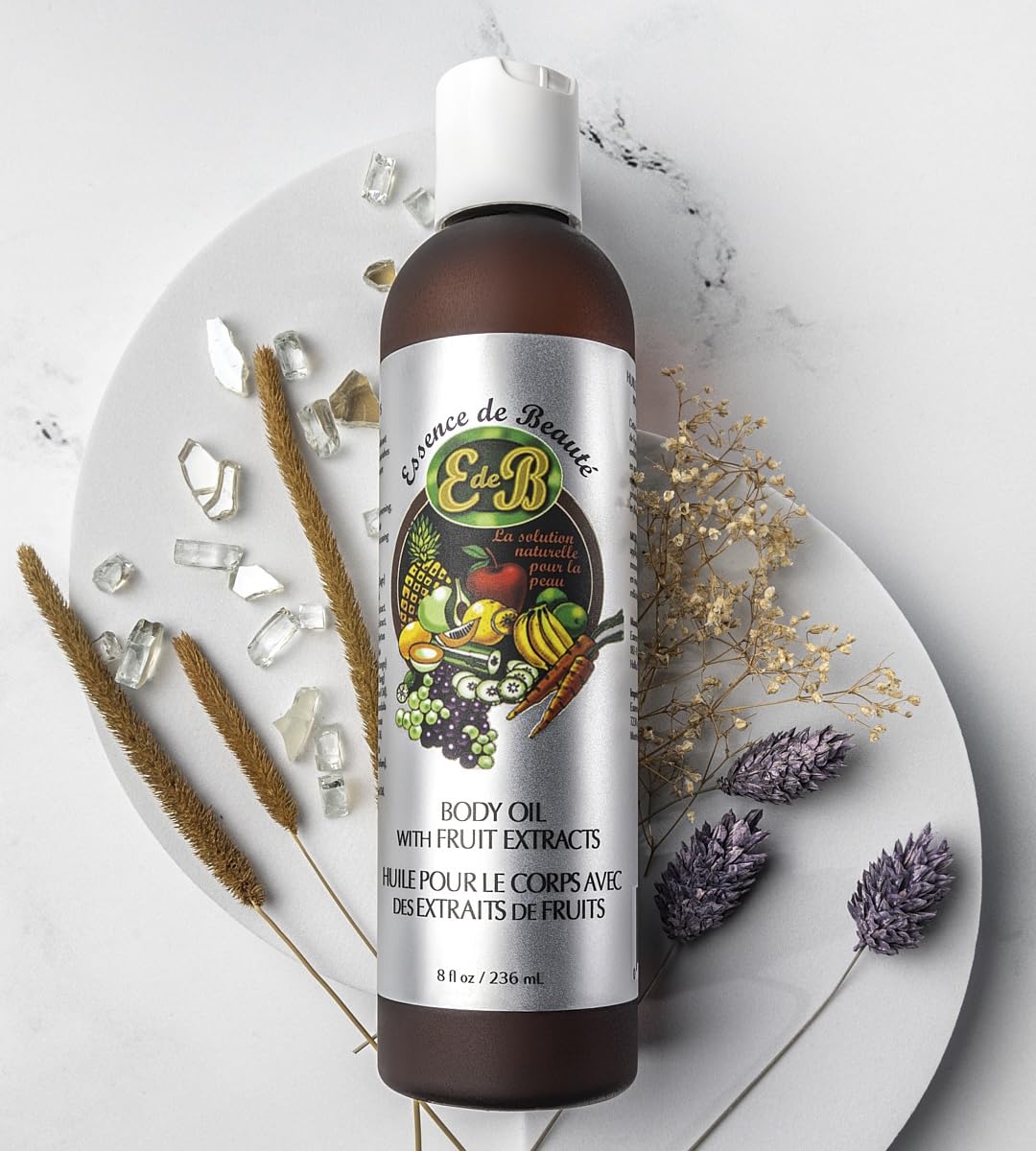 Essence De Beaute Body Oil with Fruit Extracts 8oz