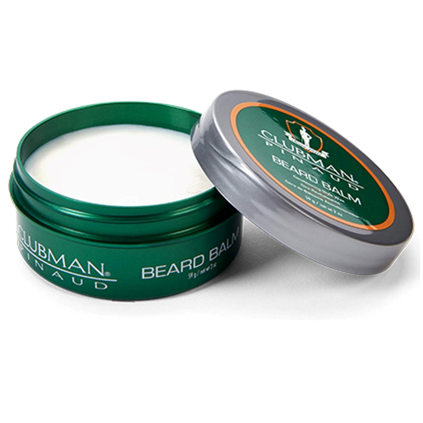 Clubman Pinaud Beard Balm - Nourishing & Conditioning Beard Balm for Men, Strong Hold, 2 oz