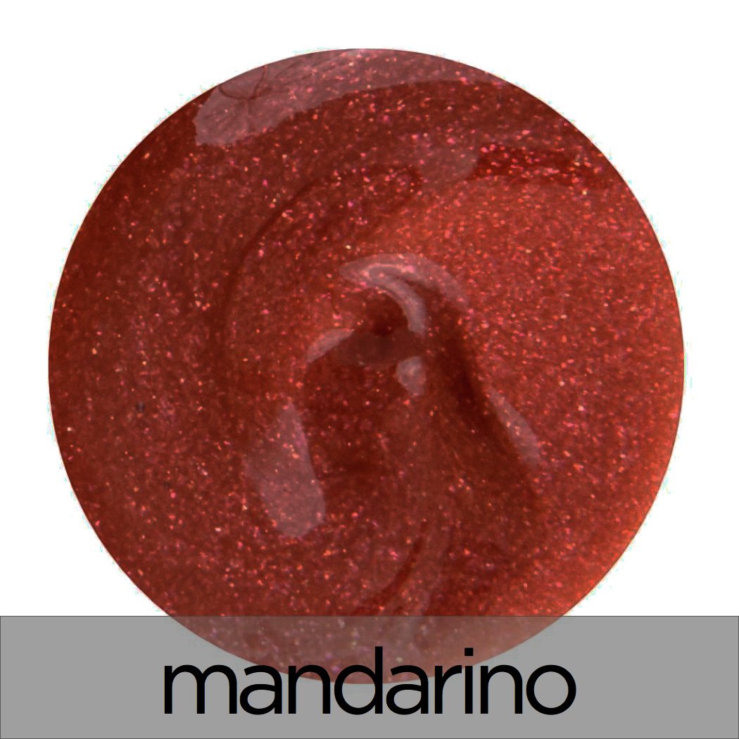 La Bella Donna High Gloss Mineral Lip Sheer Lip Gloss - Mandarino