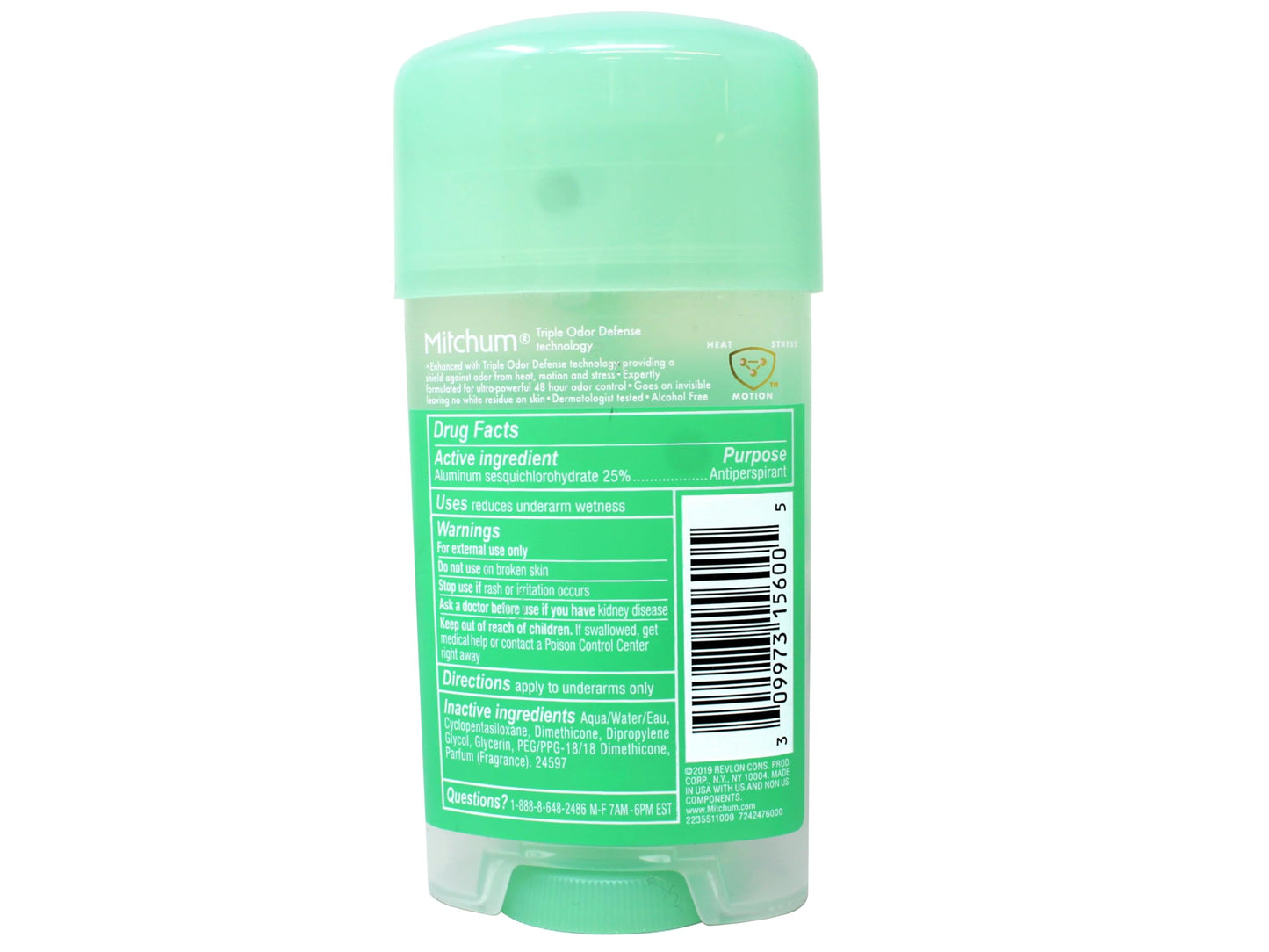 Mitchum Gel Anti-Perspirant Deodorant, Triple Odor Defense for Women, Powder Fresh, 2.25 Oz - 11 Pack Beauty and Personal Care Mitchum