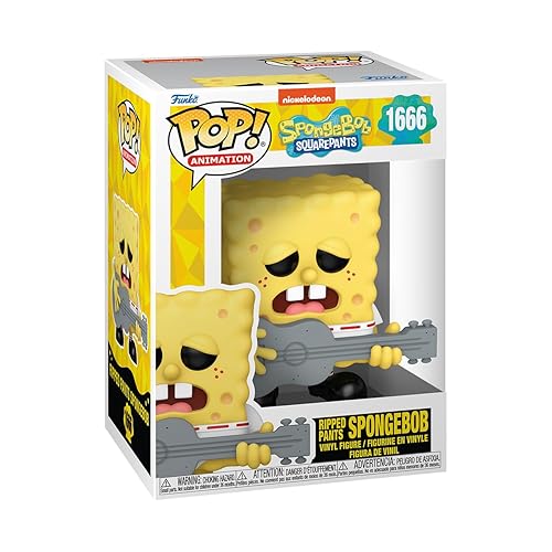 Funko POP! TV: Spongebob Squarepants 25th Anniversary - Spongebob Squarepants with Guitar - Collectable Vinyl Figure - Gift Idea - Official…